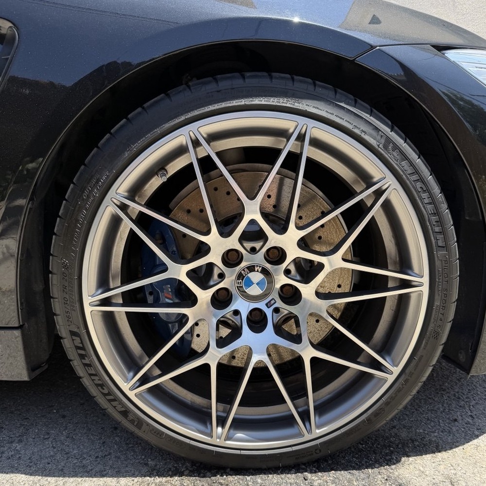 BMW wheel after repair