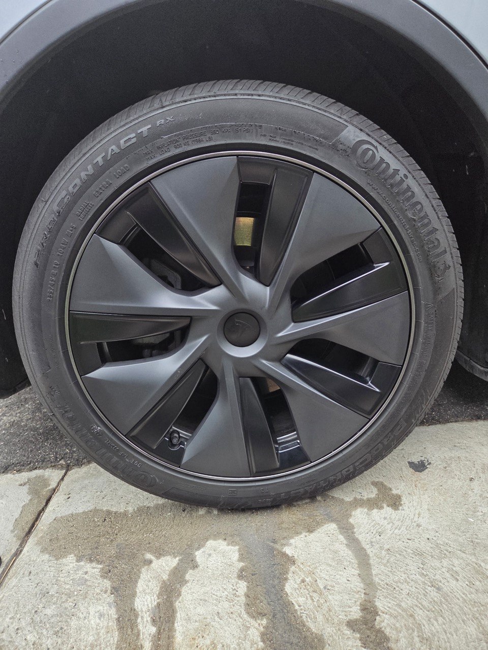 Tesla wheel restoration