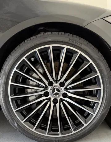Mercedes rim after repair by Rim Repair Joe's